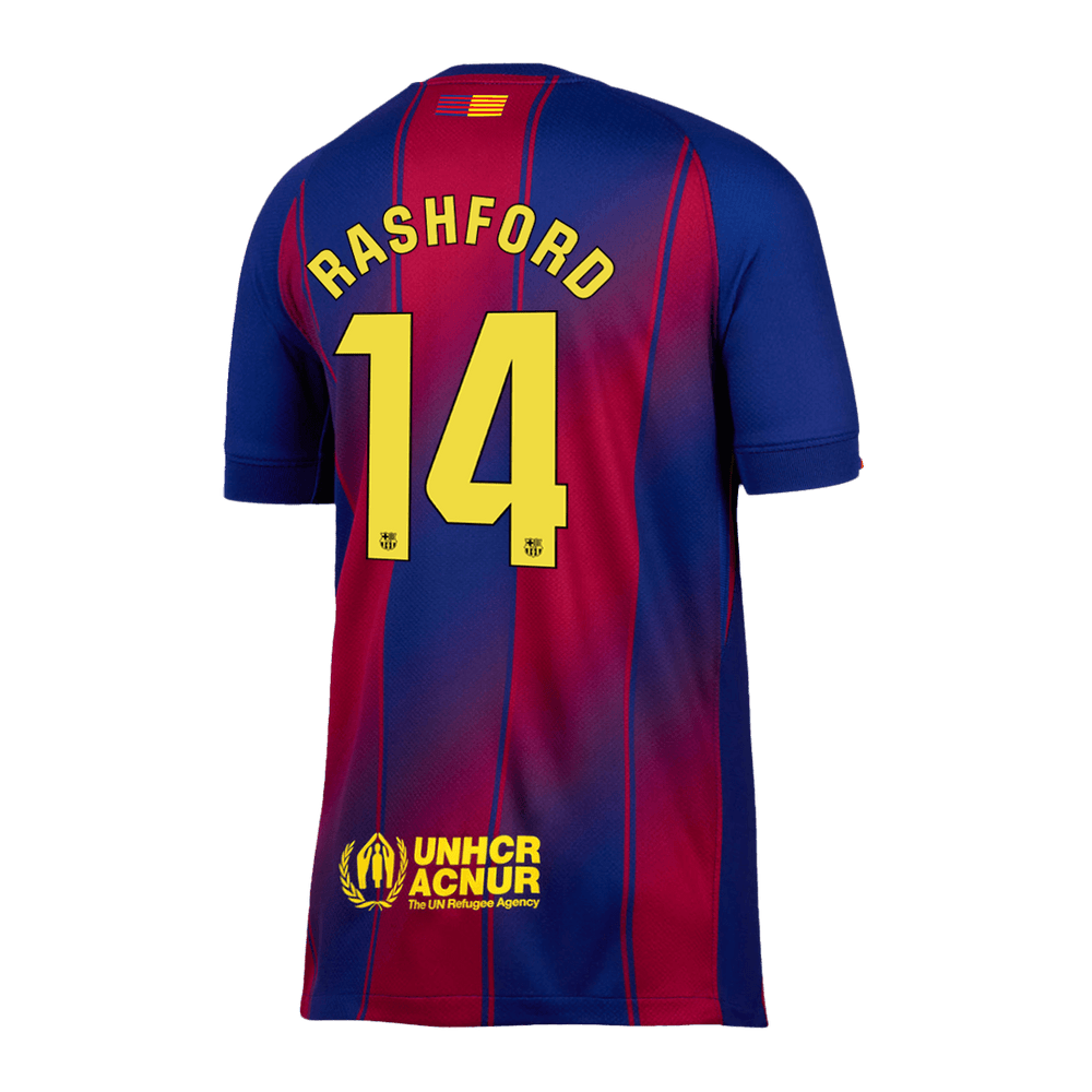 RASHFORD #14 Barcelona Home Jersey 2025/26 