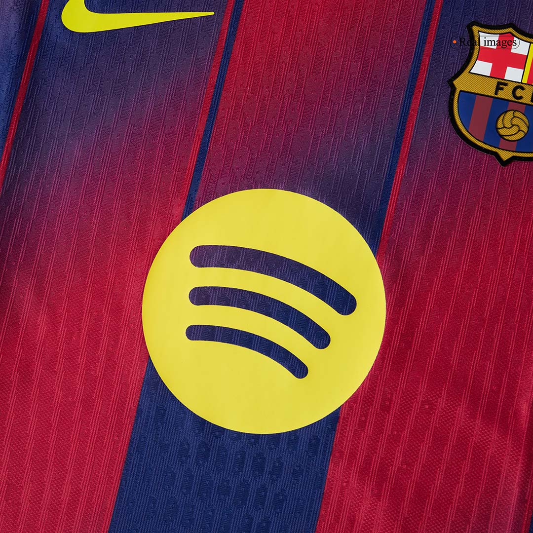 CUBARSÍ #2 Barcelona Home Match Jersey Player Version 2025/26 