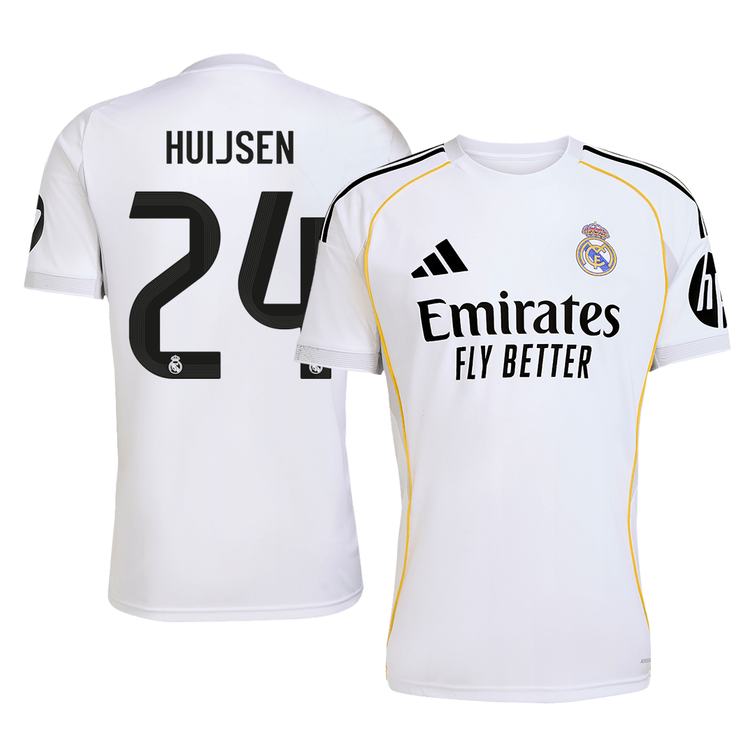 HUIJSEN #24 Real Madrid Home Jersey 2025/26 