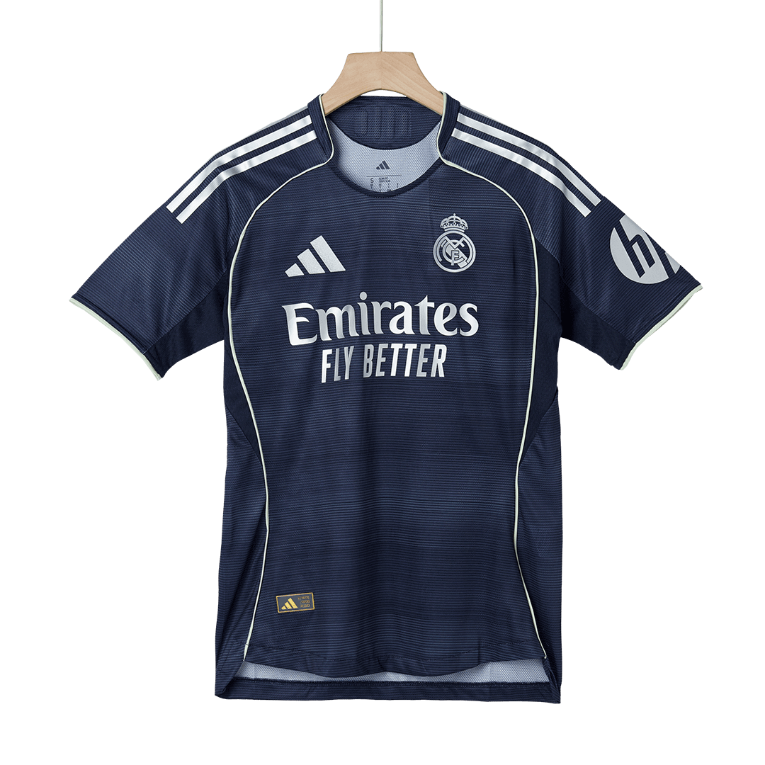 VALVERDE #8 Real Madrid Away Match Jersey Player Version 2025/26 