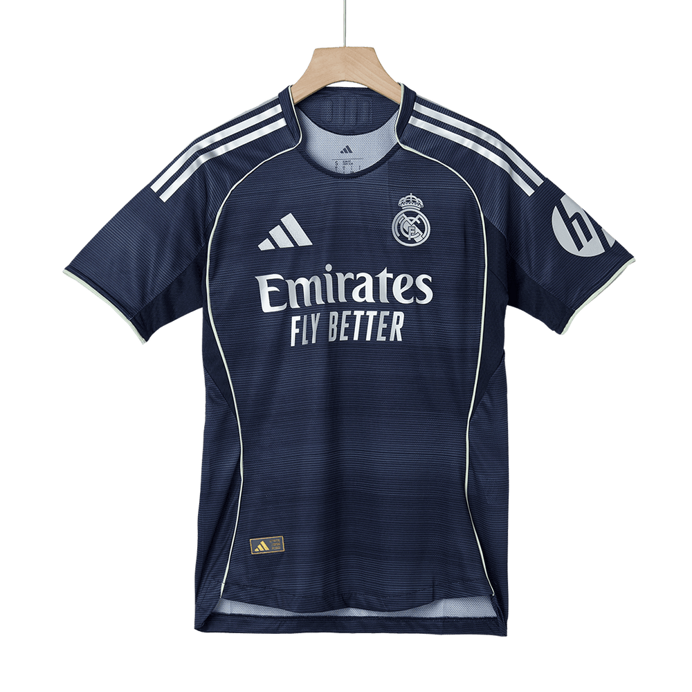 BELLINGHAM #5 Real Madrid Away Match Jersey Player Version 2025/26 