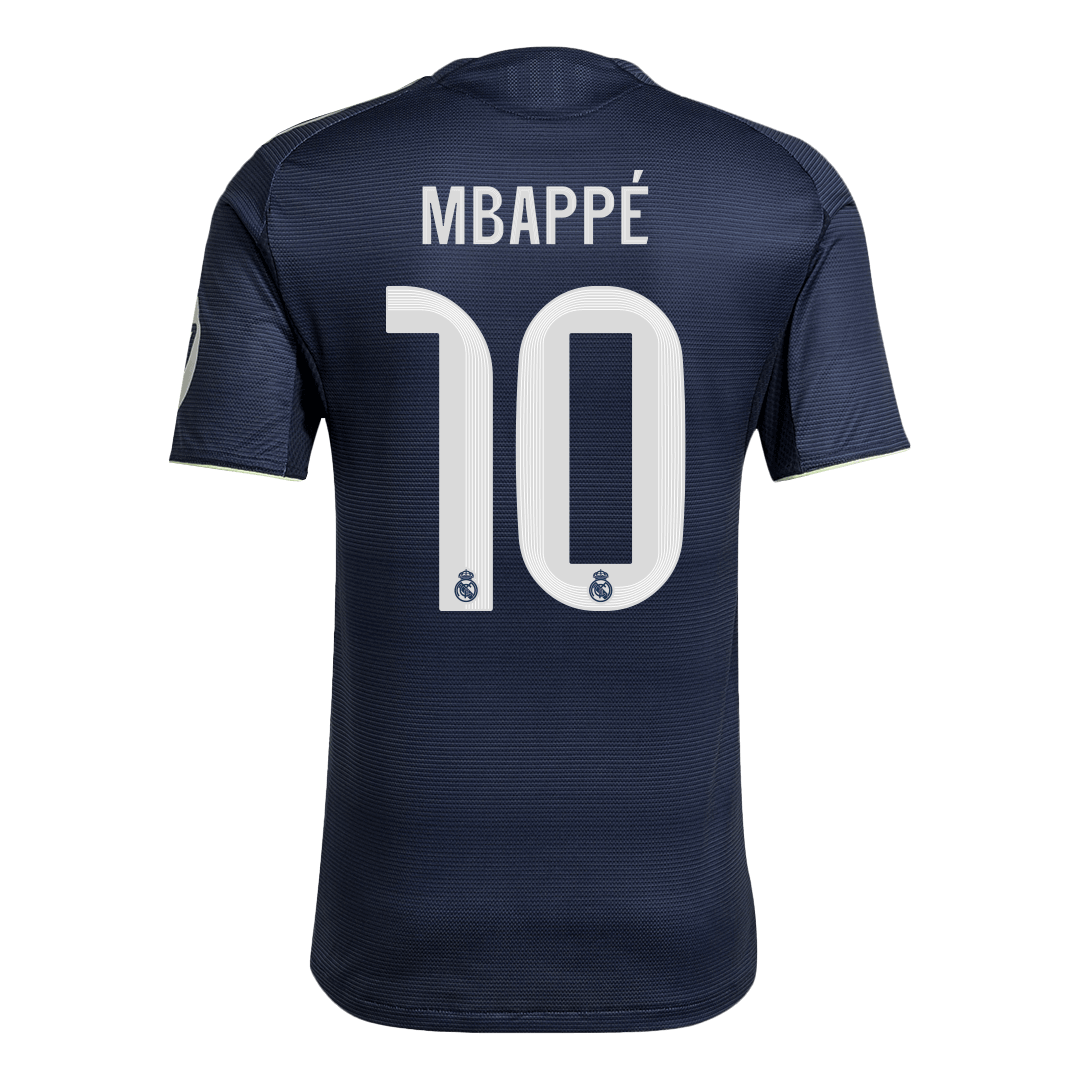 MBAPPÉ #10 Real Madrid Away Match Jersey Player Version 2025/26 