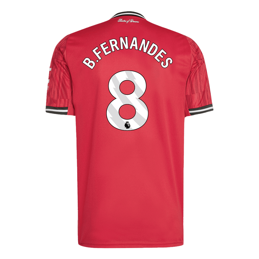 B.FERNANDES #8 Manchester United Home Jersey 2025/26- [Super Replica] 
