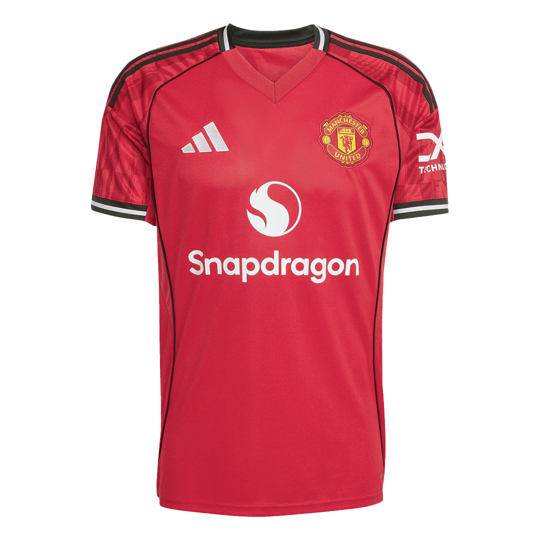 B.FERNANDES #8 Manchester United Home Jersey 2025/26- [Super Replica] 