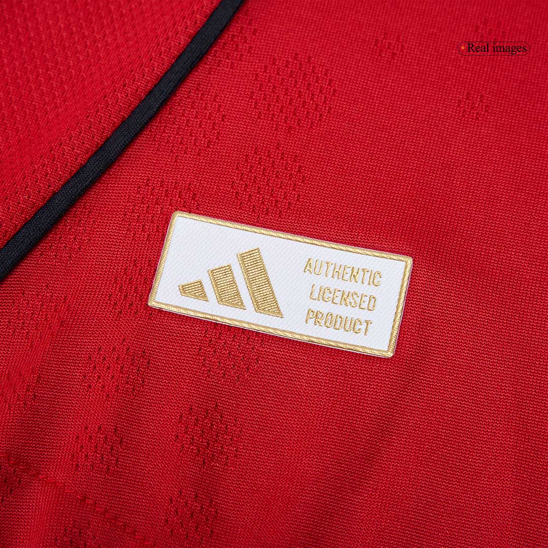 B.FERNANDES #8 Manchester United Home Match Jersey Player Version 2025/26 