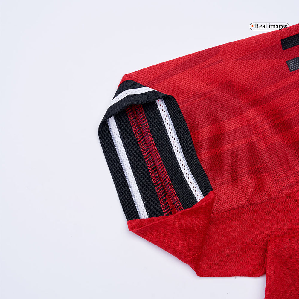 B.FERNANDES #8 Manchester United Home Match Jersey Player Version 2025/26 