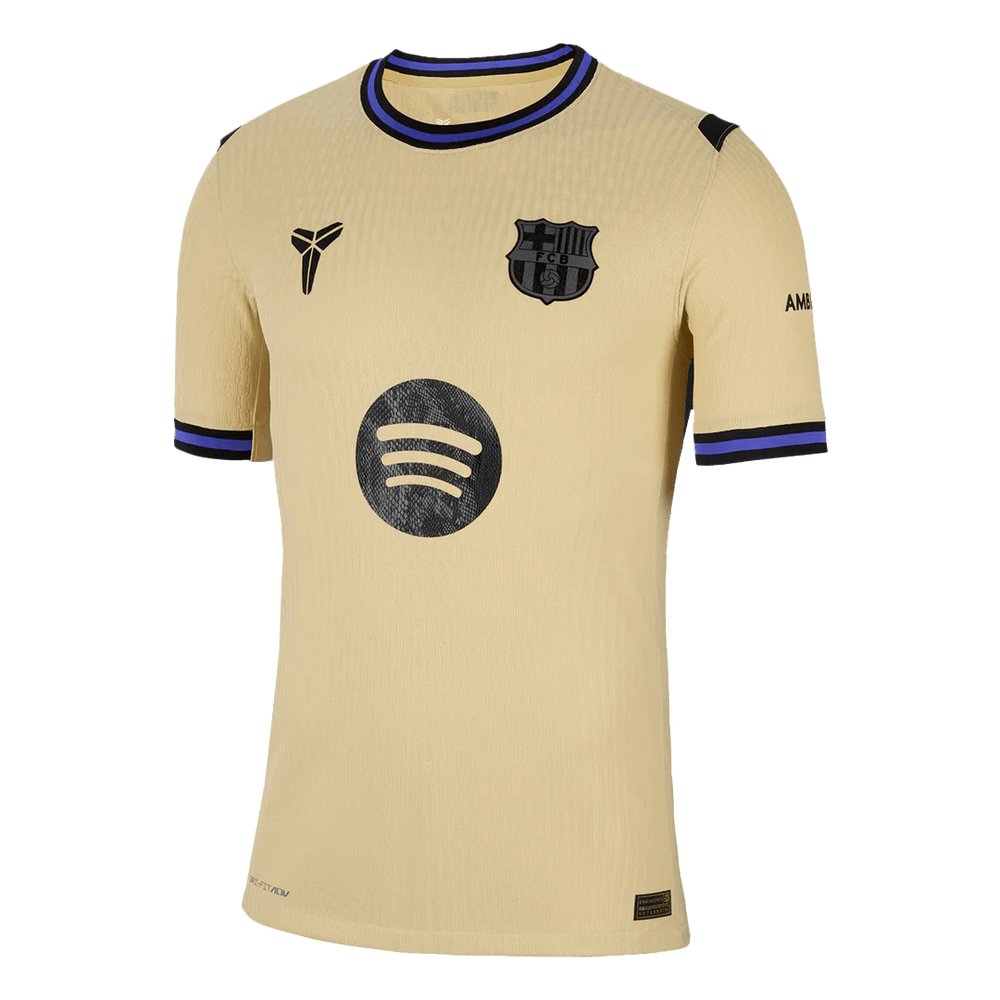 RASHFORD #14 Barcelona Away Match Jersey Player Version 2025/26 - UCL 