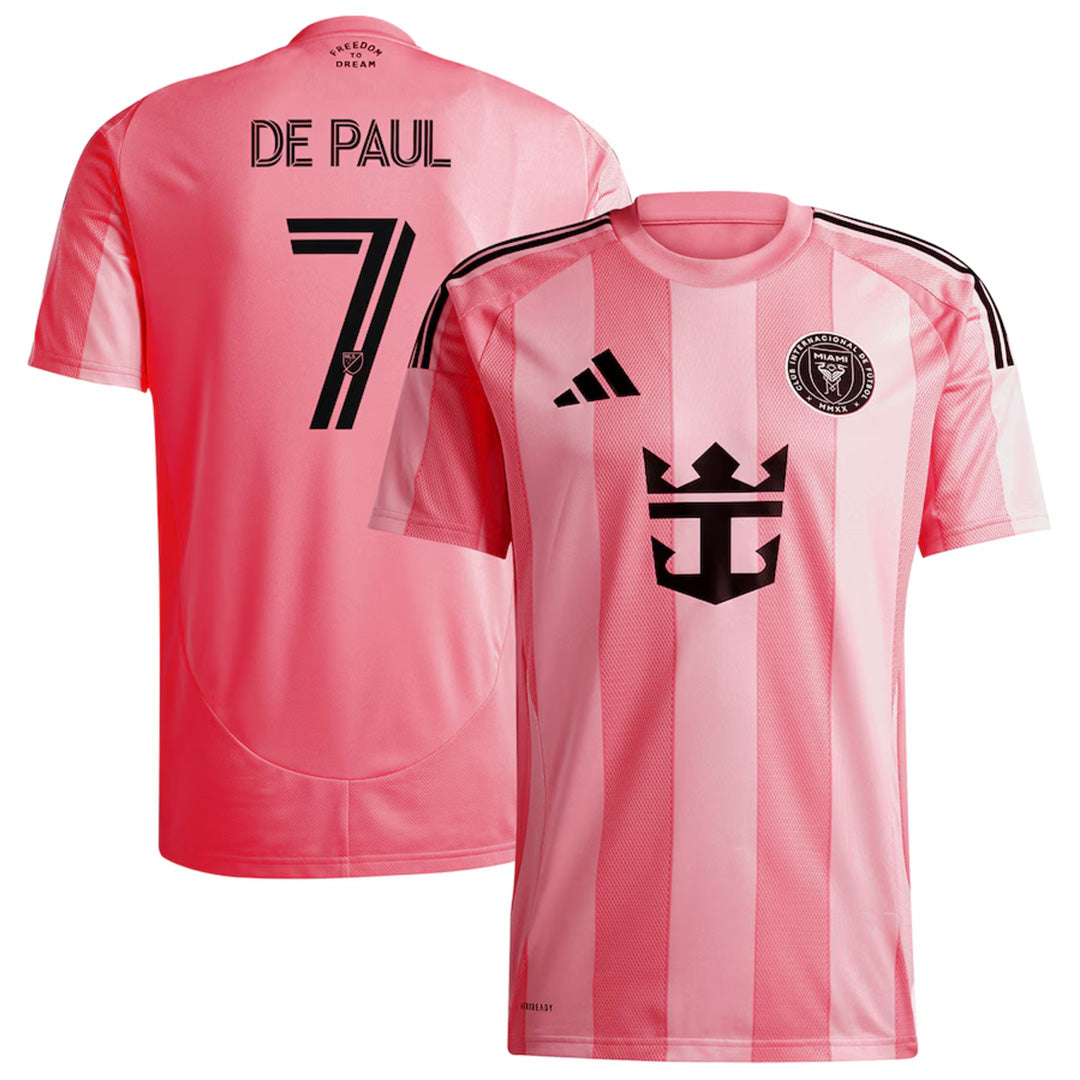 DE PAUL #7 Inter Miami Home Jersey 2025 