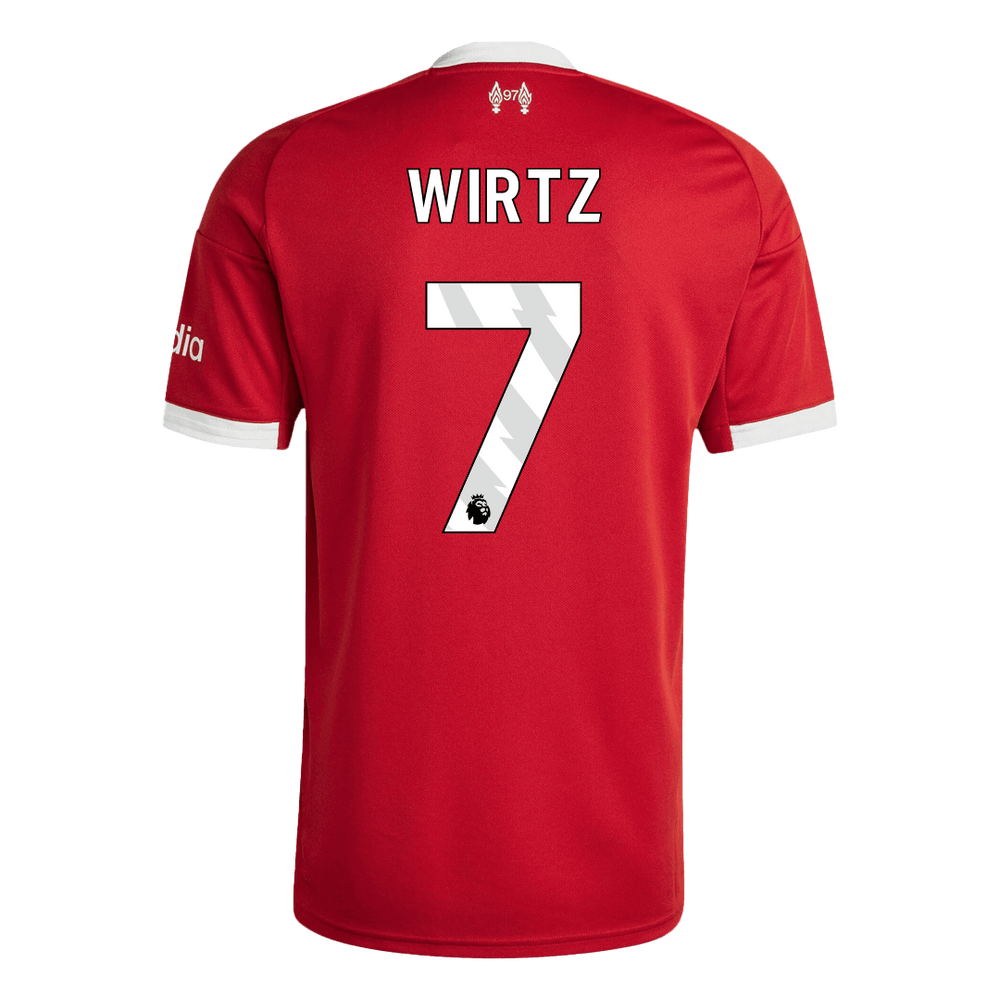 WIRTZ #7 Liverpool Home Jersey 2025/26 