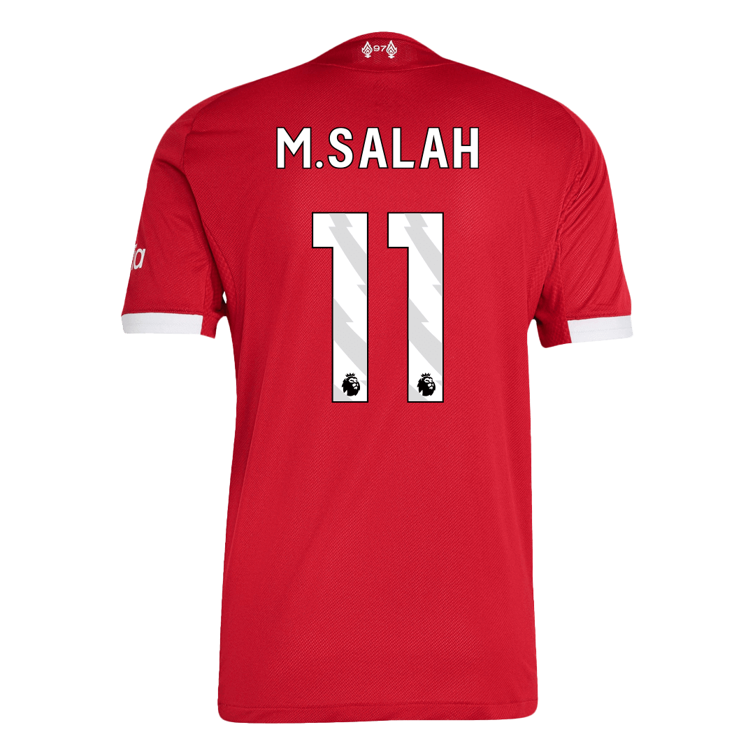 M.SALAH #11 Liverpool Home Match Jersey Player Version 2025/26 