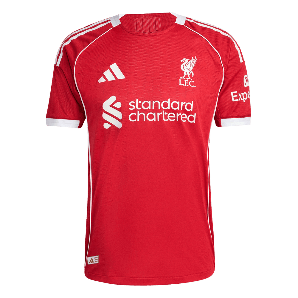 M.SALAH #11 Liverpool Home Match Jersey Player Version 2025/26 