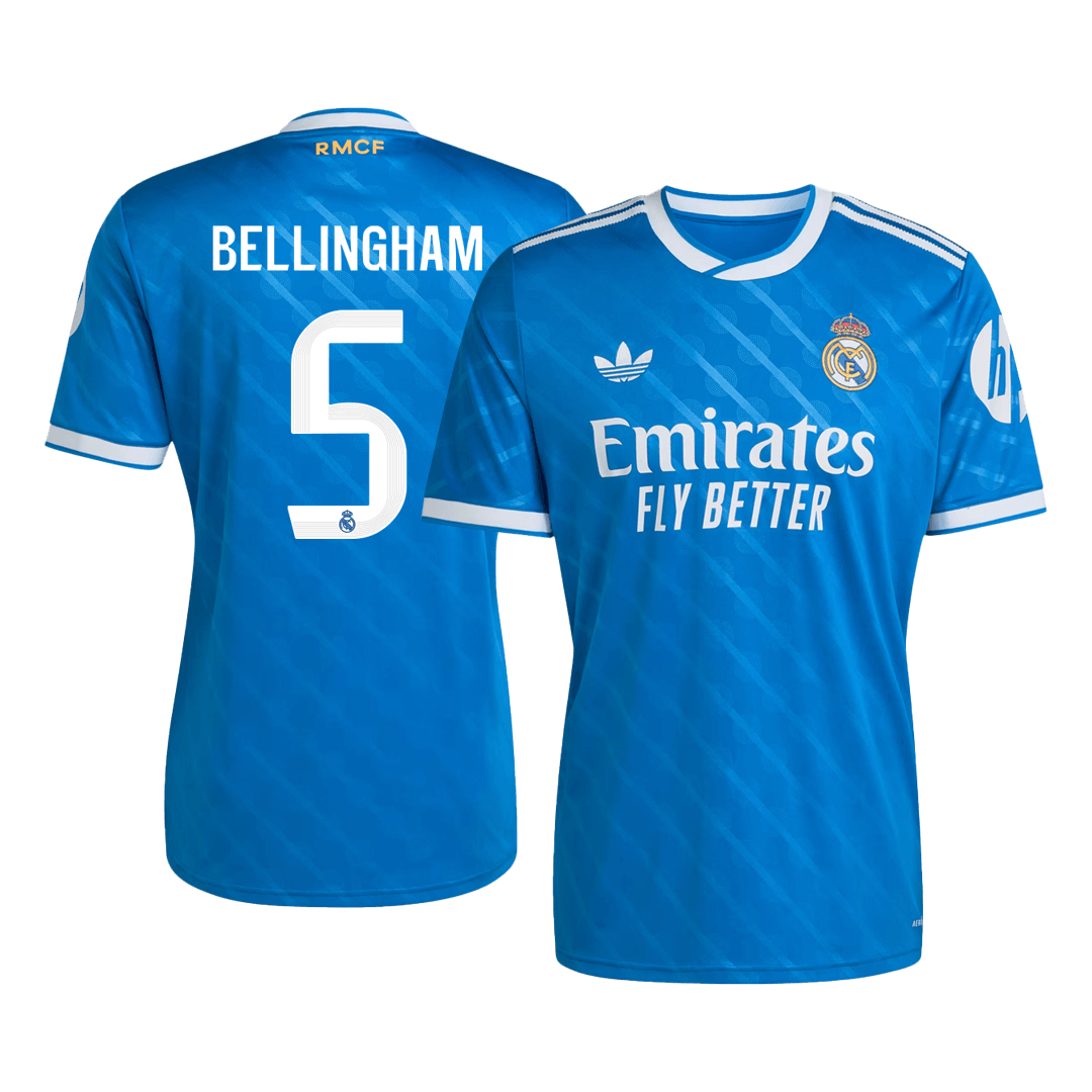 BELLINGHAM #5 Real Madrid Third Away Jersey 2025/26 