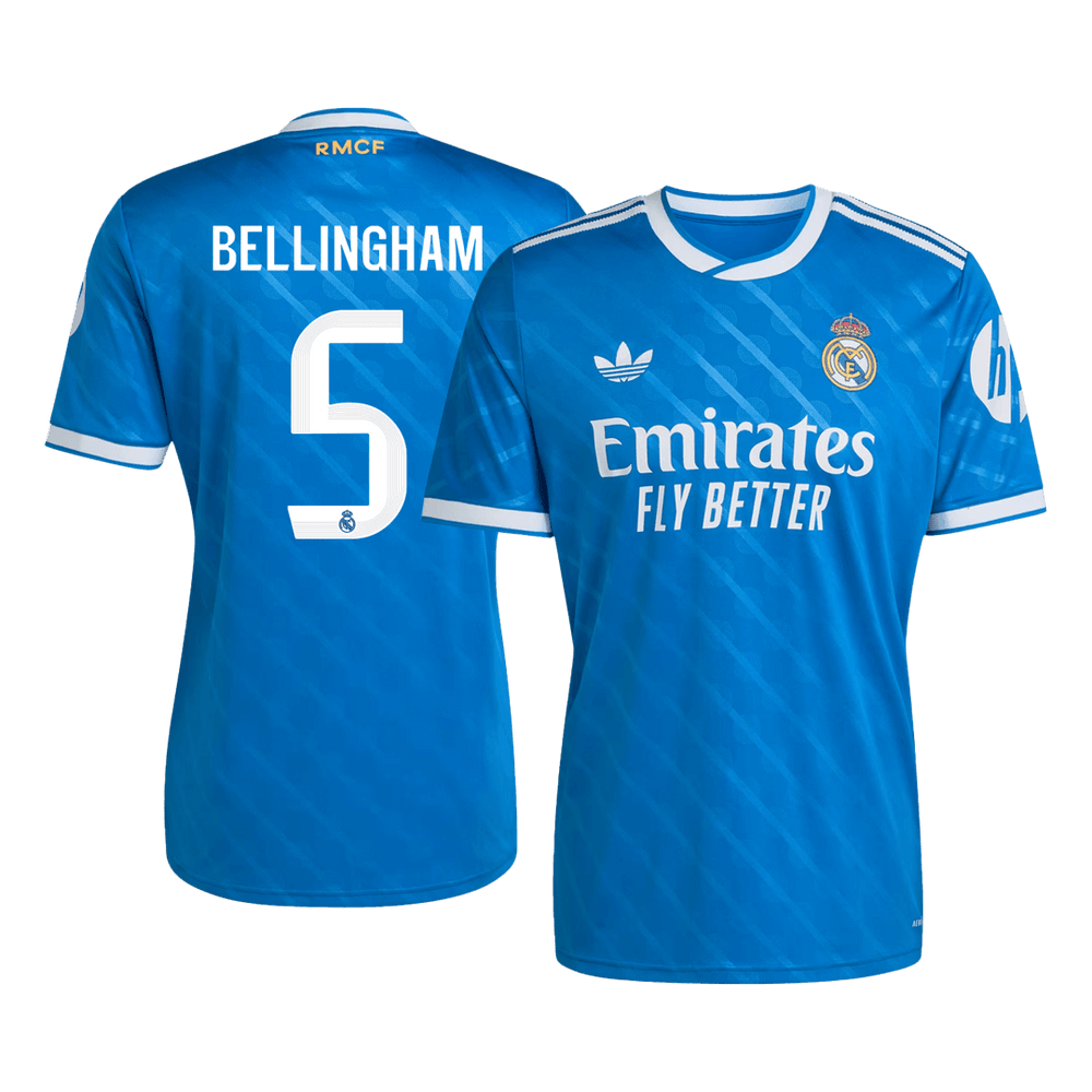BELLINGHAM #5 Real Madrid Third Away Jersey 2025/26 