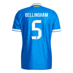 BELLINGHAM #5 Real Madrid Third Away Match Jersey Player Version 2025/26 