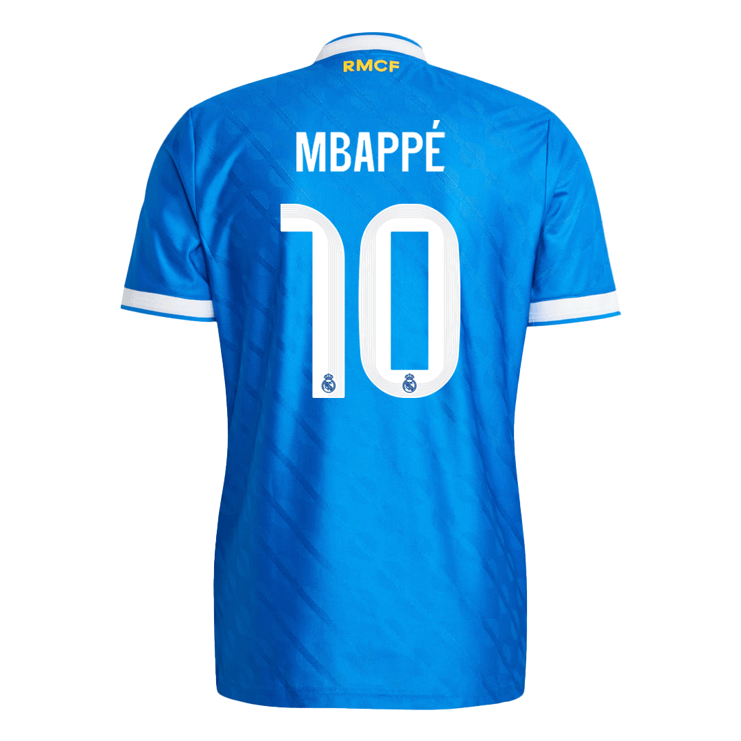 MBAPPÉ #10 Real Madrid Third Away Match Jersey Player Version 2025/26 