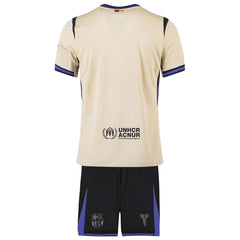 Kids Barcelona Away Jersey Kit 2025/26 