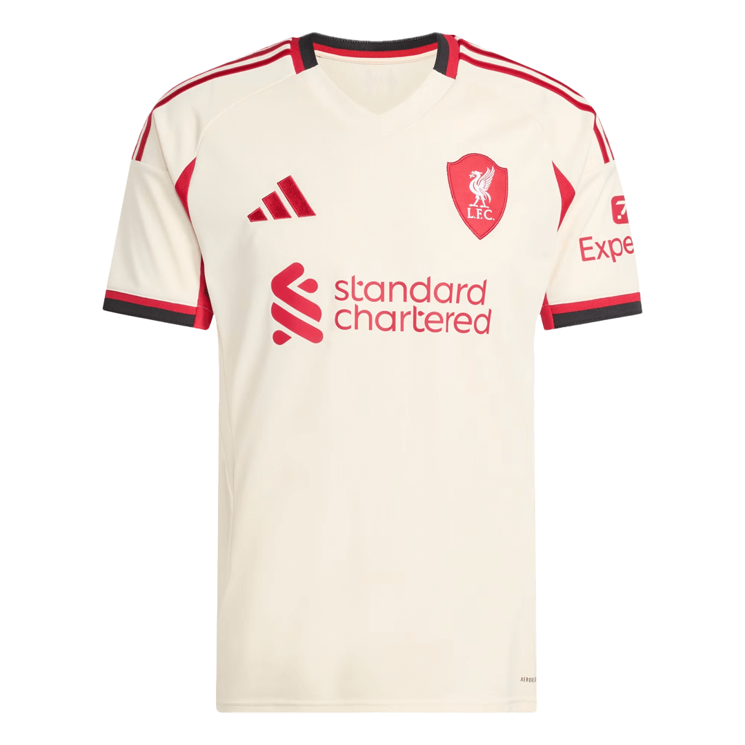 Liverpool Away Jersey Kit 2025/26 