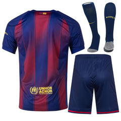 Barcelona Home Jersey Whole Kit 2025/26 