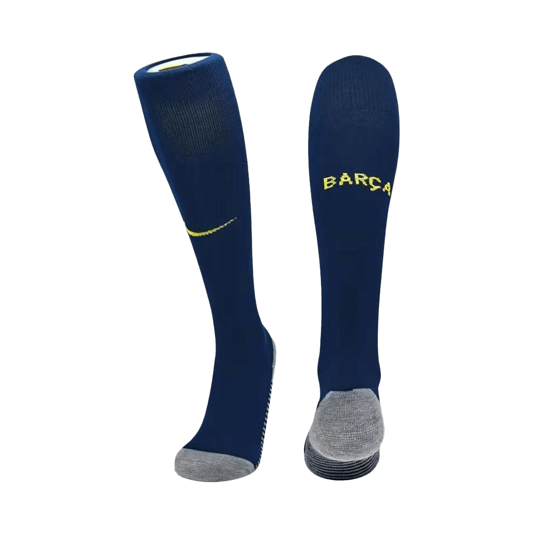 Barcelona Home Soccer Socks - Navy 2025/26 