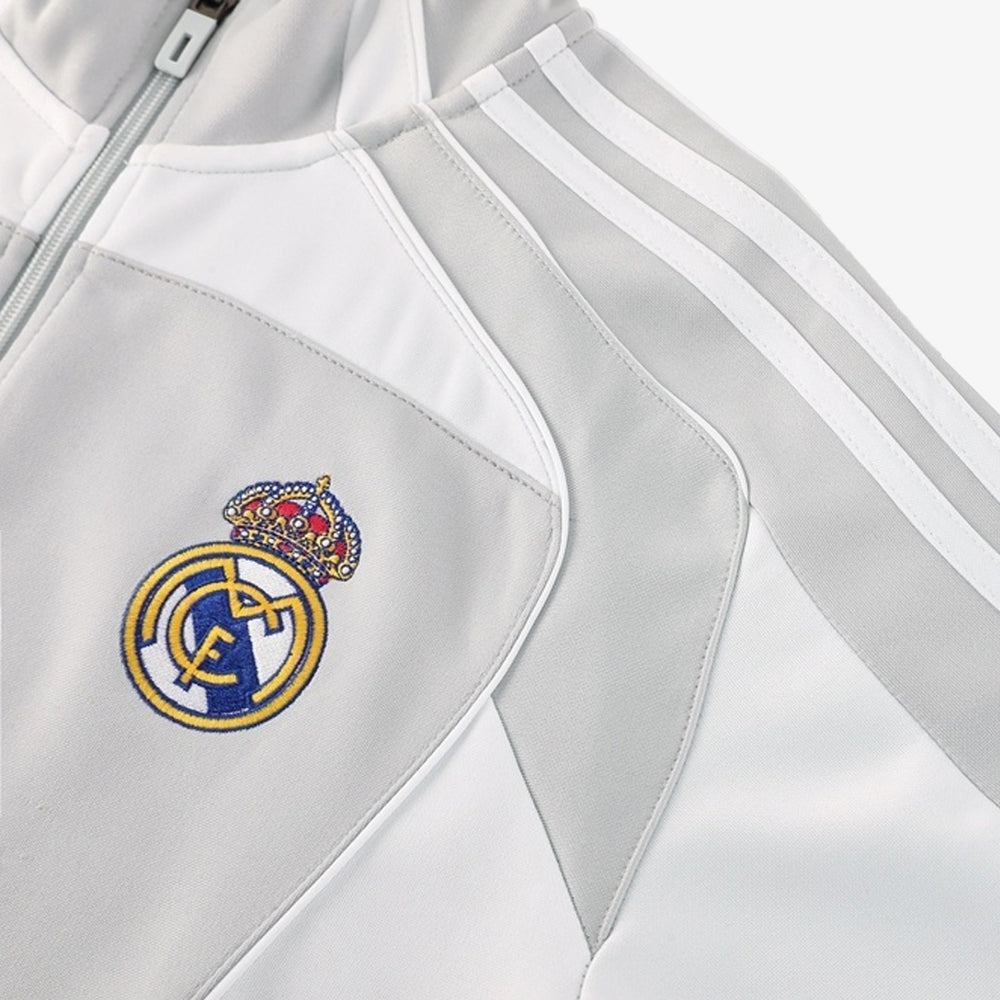 Real Madrid Training Tracksuit Kit(Jacket+Pants) 07 Gray 2025/26 