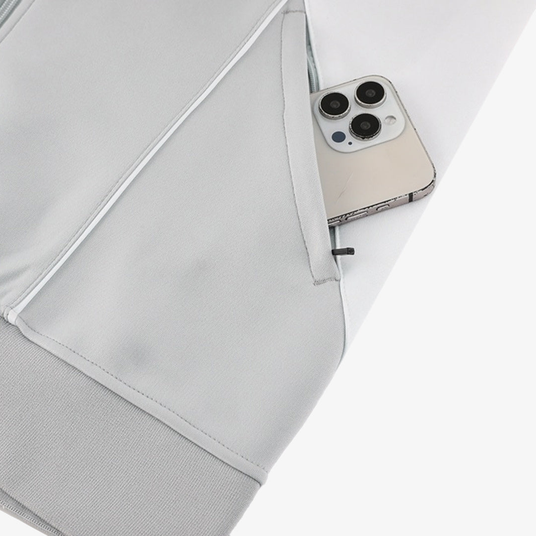 Real Madrid Anthem Jacket 07 Gray 2025/26 