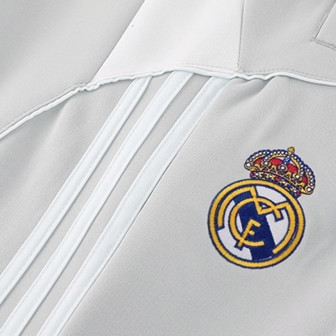 Real Madrid Anthem Jacket 07 Gray 2025/26 