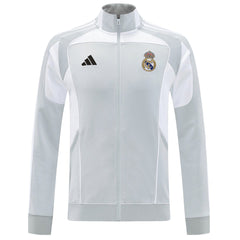 Real Madrid Anthem Jacket 07 Gray 2025/26 