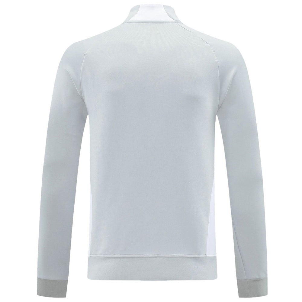 Real Madrid Anthem Jacket 07 Gray 2025/26 