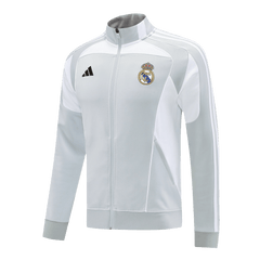 Real Madrid Anthem Jacket 07 Gray 2025/26 