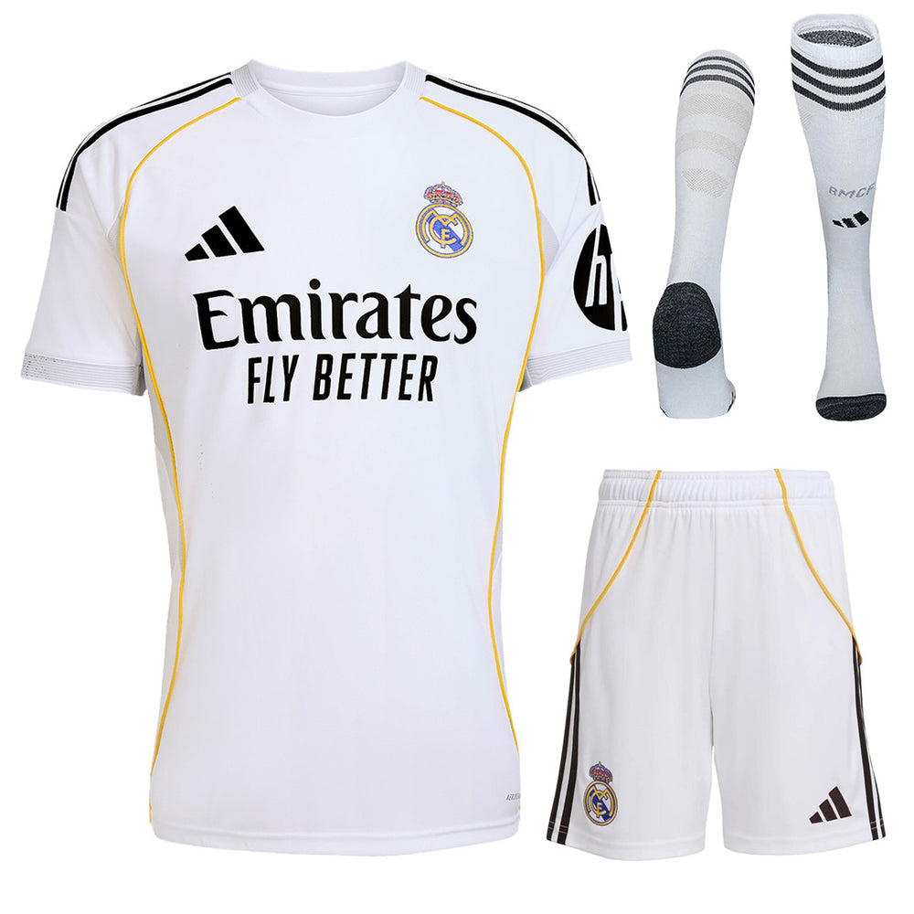 Real Madrid Home Jersey Full Kit 2025/26 - [Super Replica] 