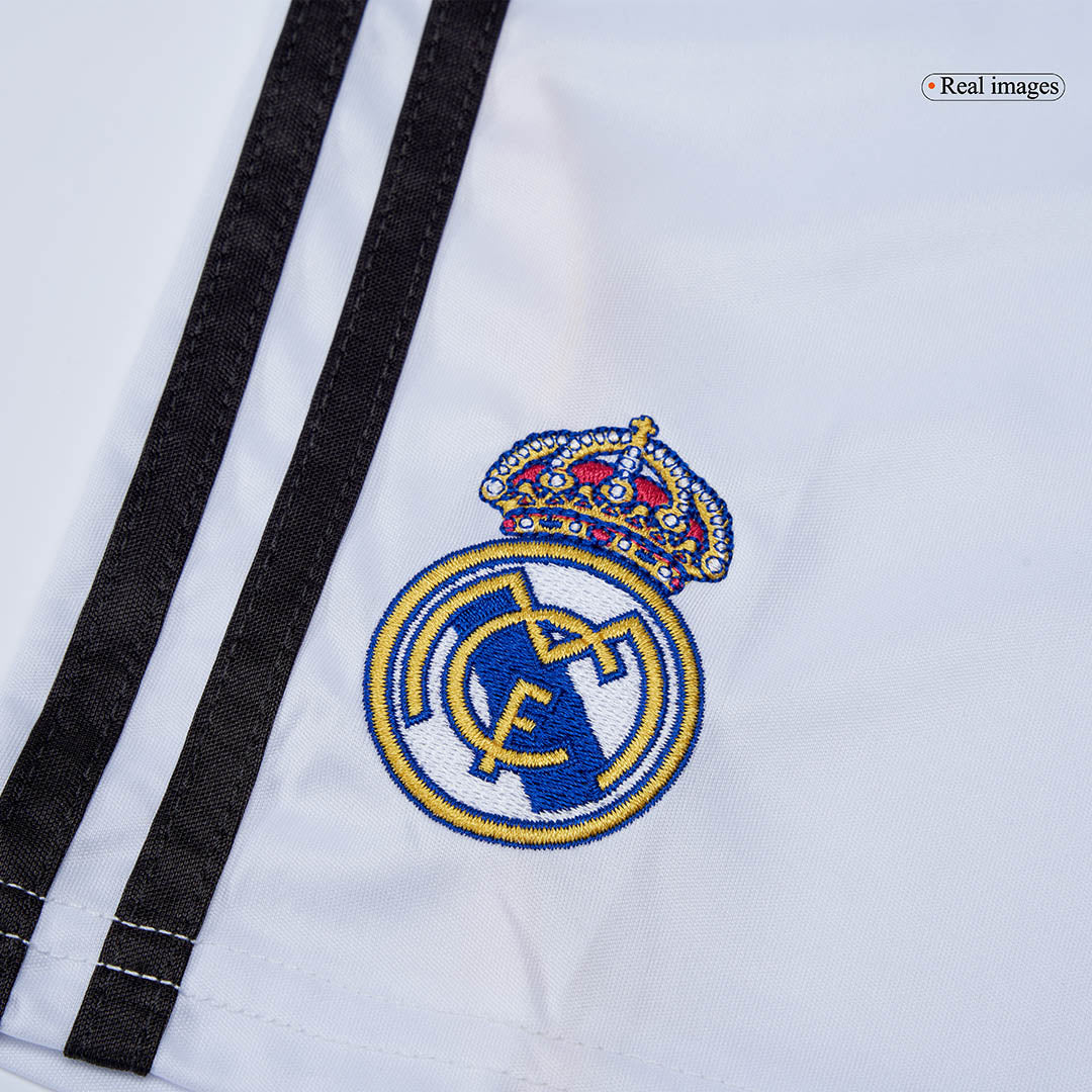 Kids Real Madrid Home Jersey Full Kit 2025/26 