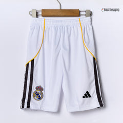 Kids Real Madrid Home Jersey Full Kit 2025/26 