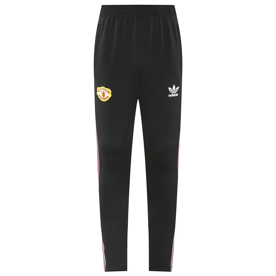 Manchester United Training Tracksuit Kit (Jacket+Pants) 05 Red&Black 2025/26 