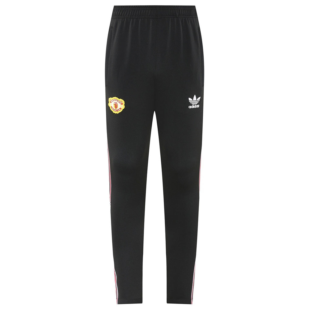 Manchester United Training Tracksuit Kit (Jacket+Pants) 05 Red&Black 2025/26 