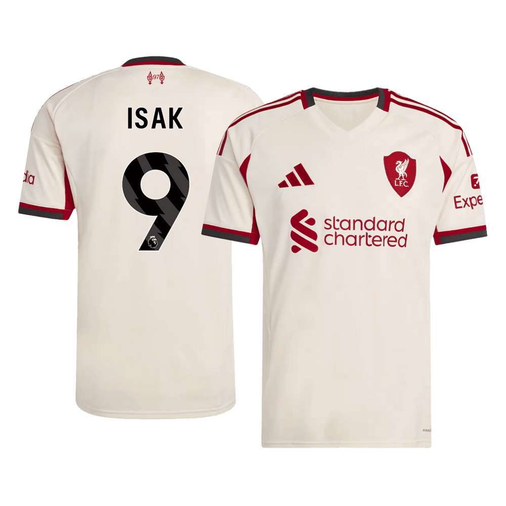 ISAK #9 Liverpool Away Jersey 2025/26 