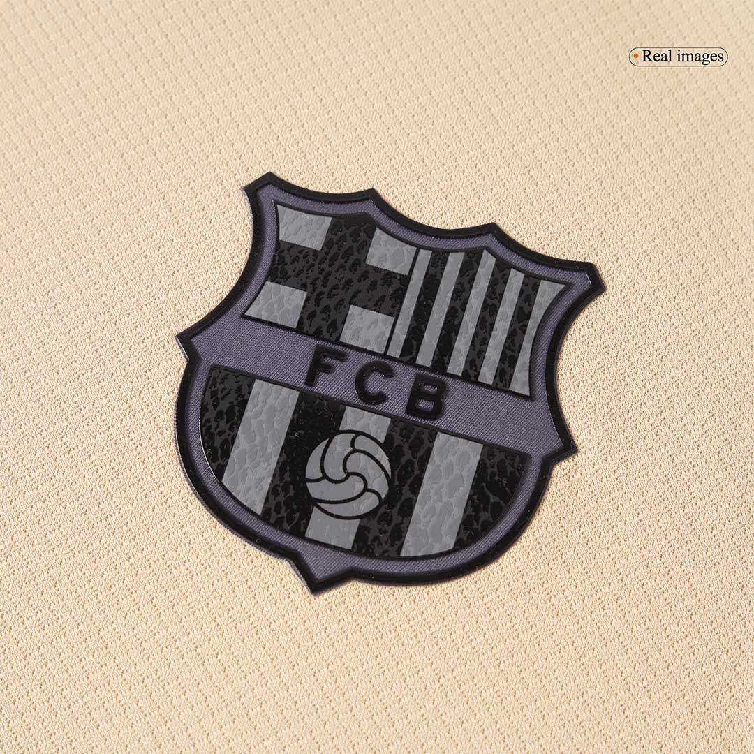 F.DE JONG #21 Barcelona Away Jersey 2025/26 - UCL 