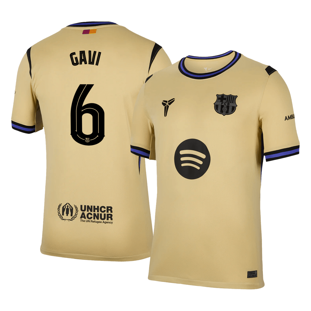 GAVI #6 Barcelona Away Jersey 2025/26 - UCL 