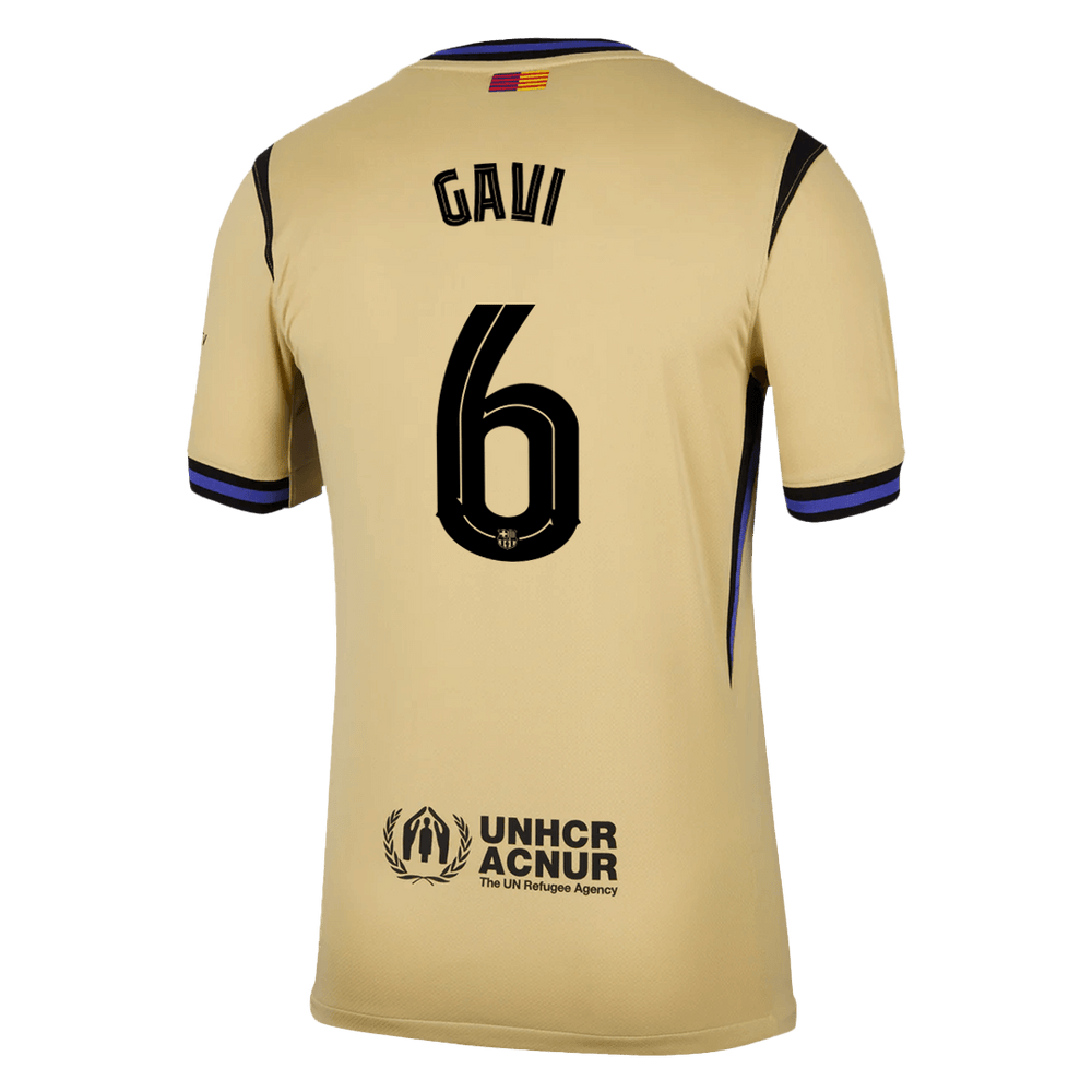 GAVI #6 Barcelona Away Jersey 2025/26 - UCL 