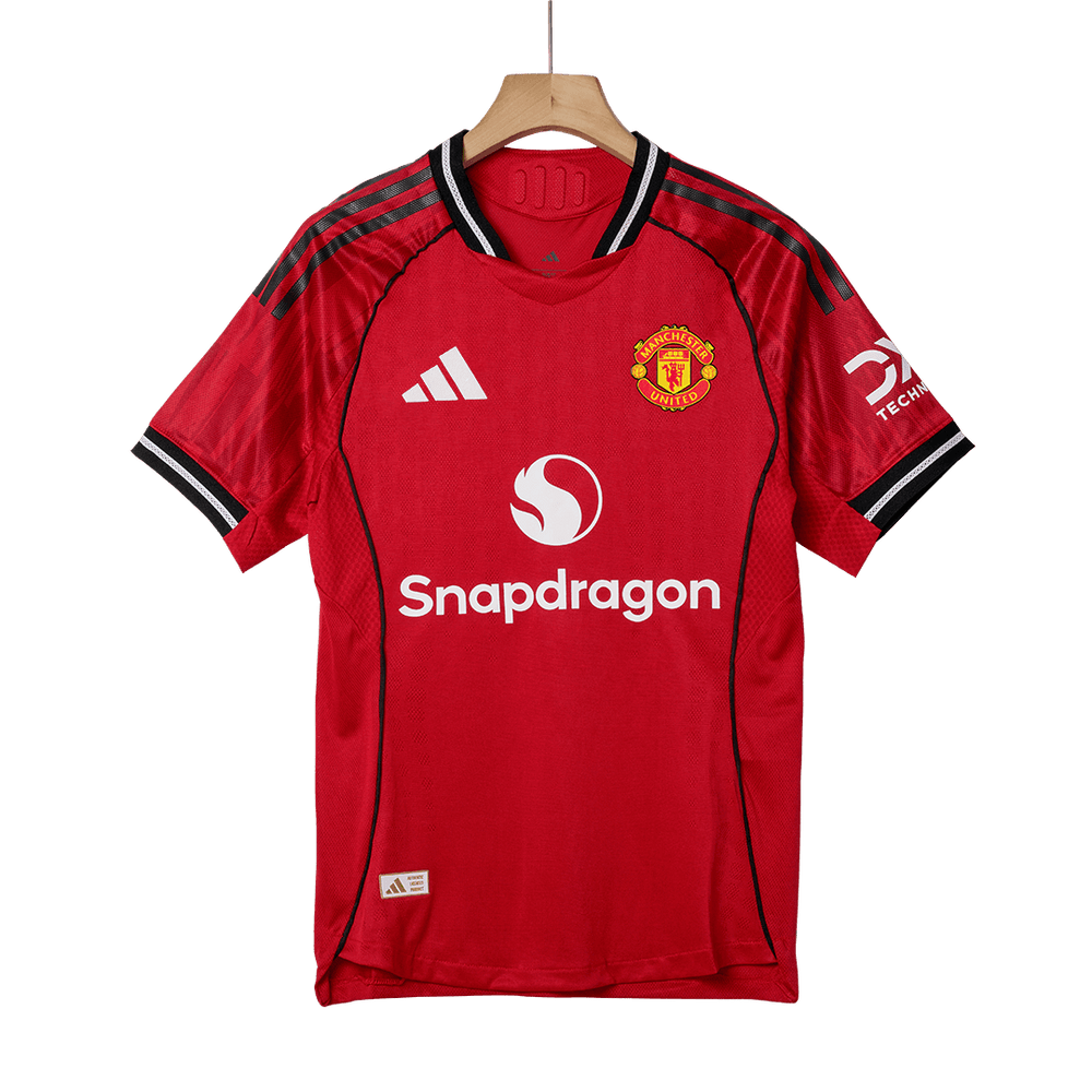 ŠEŠKO #30 Manchester United Home Match Jersey Player Version 2025/26 