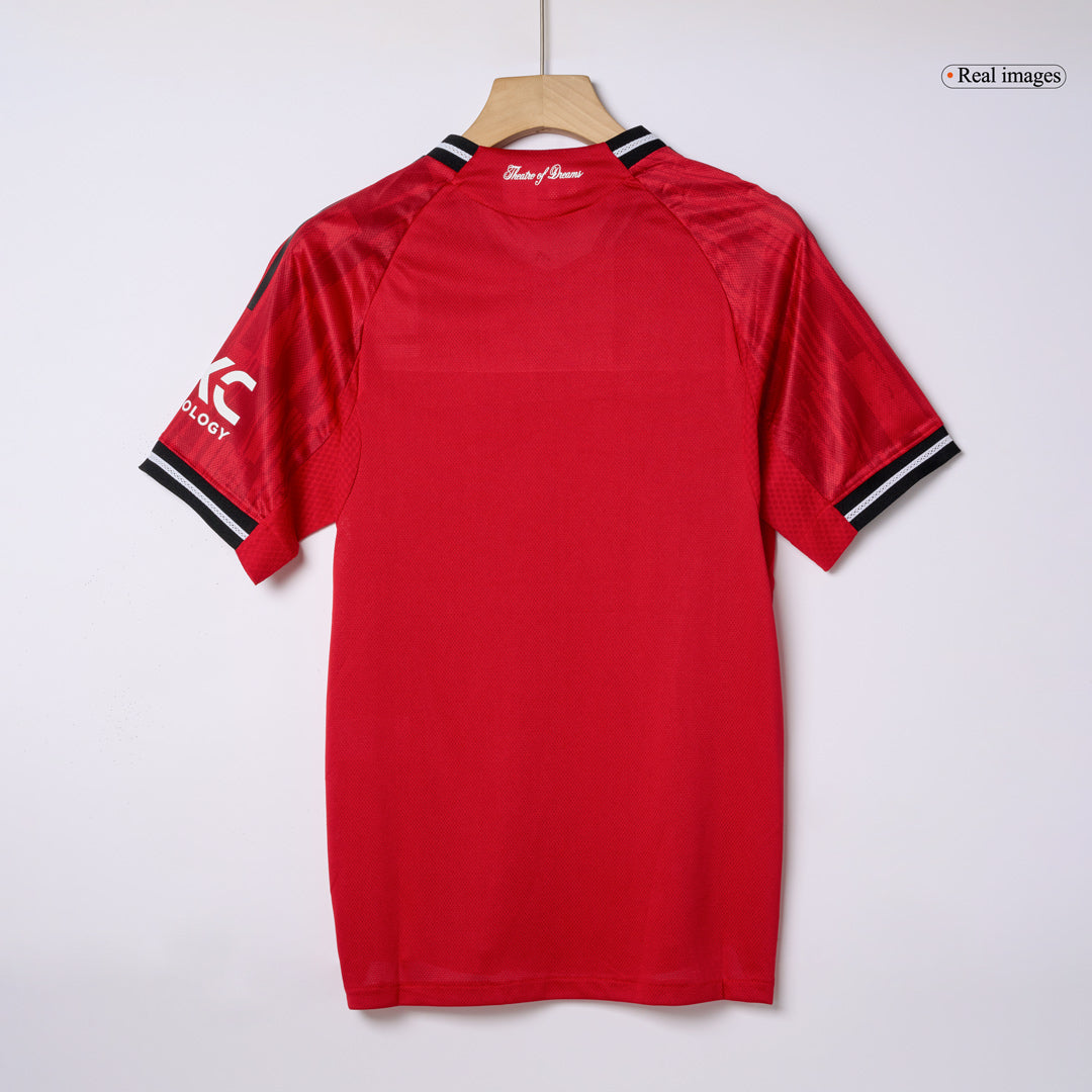 ŠEŠKO #30 Manchester United Home Match Jersey Player Version 2025/26 
