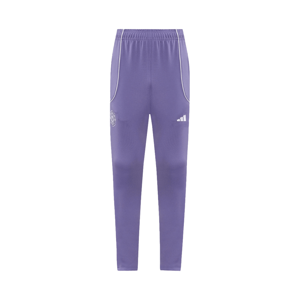 Manchester United Training Tracksuit Kit(Jacket+Pants) Purple 2025/26 