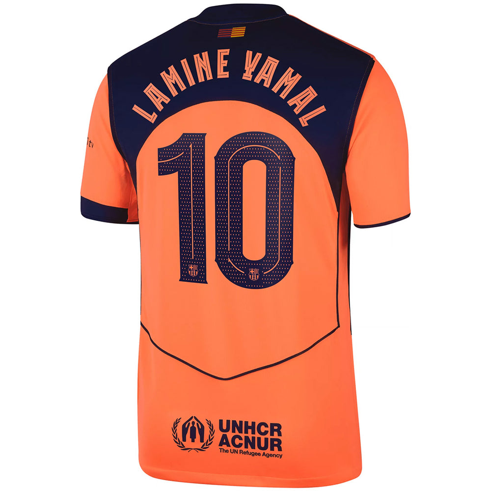 Lamine Yamal #10 Barcelona Third Jersey 2025/26 - UCL 