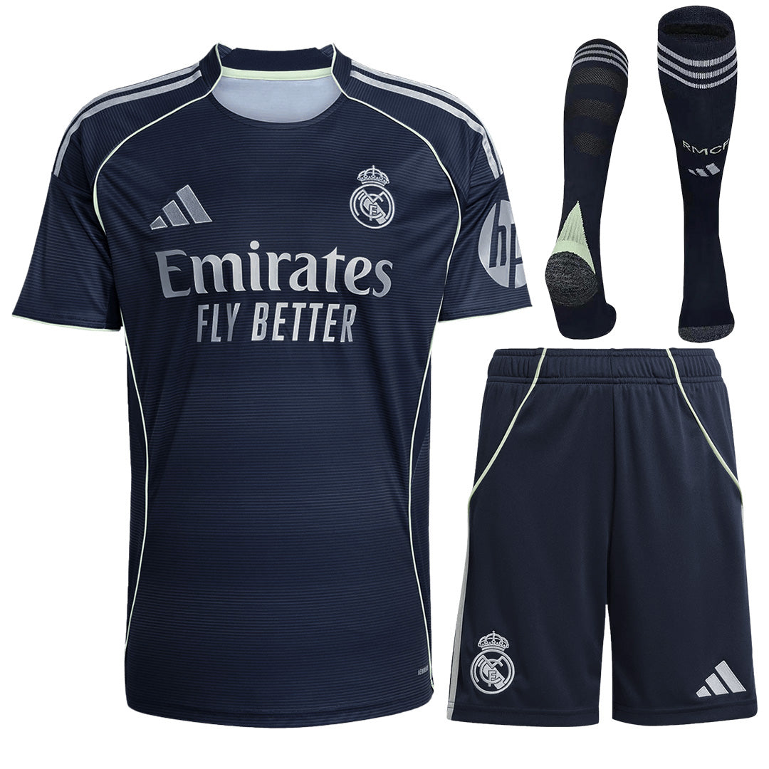 [Super Replica] Real Madrid Away Jersey Full Kit 2025/26 