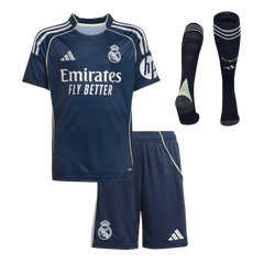 Kids Real Madrid Away Jersey Kit 2025/26 - [Super Replica] 