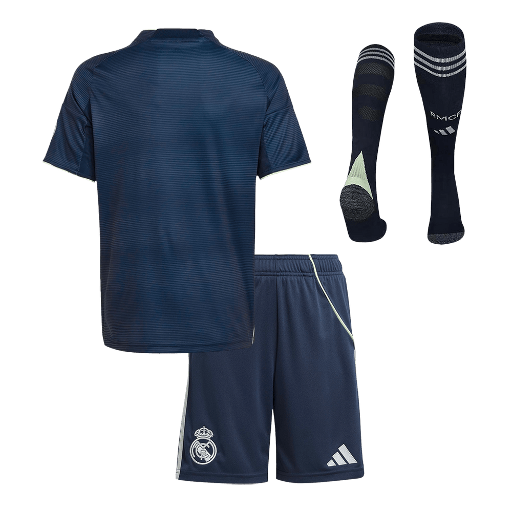 Kids Real Madrid Away Jersey Kit 2025/26 - [Super Replica] 