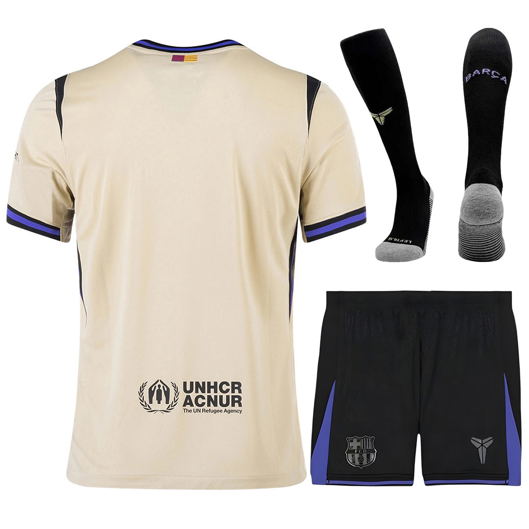 Barcelona Away Jersey Full Kit 2025/26 
