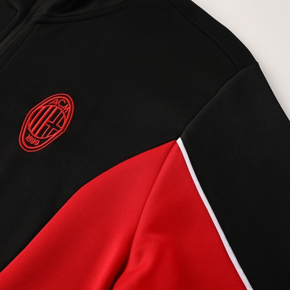 AC Milan Anthem Jacket Black 2025/26 