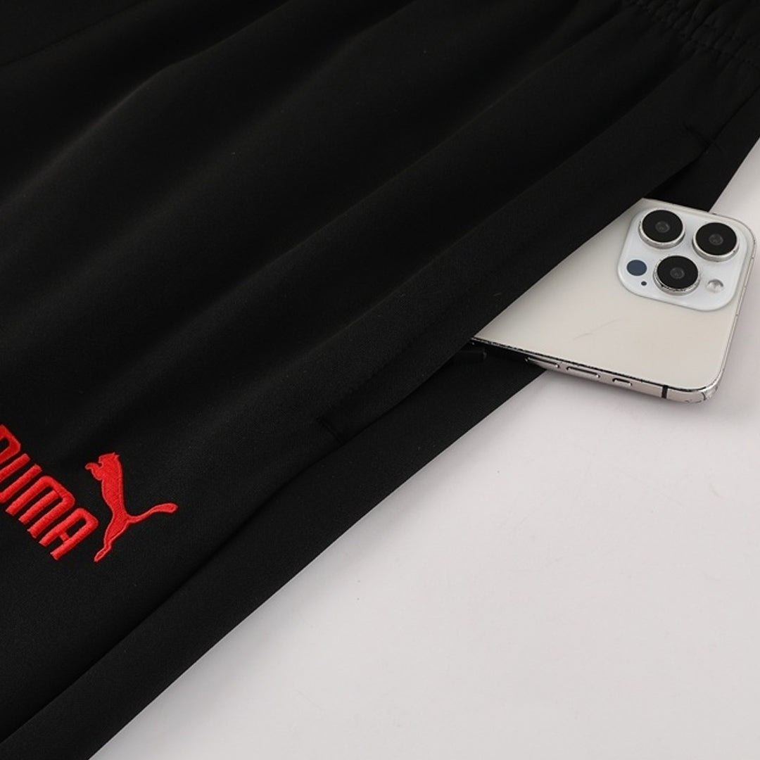 AC Milan Training Tracksuit Kit(Jacket+Pants) Black 2025/26 