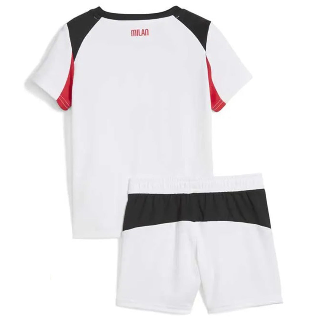 Kids AC Milan Away Jersey Kit 2025/26 
