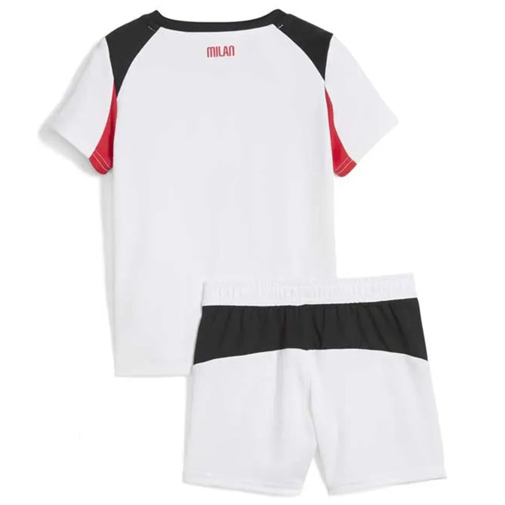 Kids AC Milan Away Jersey Kit 2025/26 